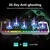 AULA T102 gaming combo 2u1 tastatura I mis RGB metalna