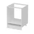 Hanah Home kuhinjski element Minar 7956, 60 cm, beli / antracit