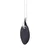 Klitoralni vibrator Lola games Vibrating necklace Liberty Leaf Black