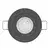 Eglo 902249 -LED kupatilski plafonski spot BARRANCO 1xGU10/4,5W/230V IP44 crna