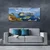 tulup.si Slika na platnu Mountain landscape bay morje 120x60 cm