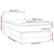 Vidaxl Box spring postelja z vzmetnico temno rjava 80x200 cm blago