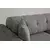 Atelier del Sofa Trosed na razvlačenje Athena 92x76x225cm Svetlosivi