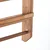 Aberto Design Kuhinjska polica Spice Rack & Towel Hanger, 48 x29 x10cm, Braon