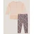 Monsoon Children Komplet za bebe Fairy Sweat, Majica i helanke, Roze