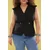Trendyol Curve Ženska bluza Tbbss25Af00021, Crna