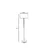 Aberto Design Podna lampa Bambu 02, 162 cm, E27, IP20, Crna