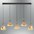 Opviq Luster 2840-5AS, 120cm 90cm 1x35W, LED, 3500 Lm
