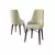 HANAH HOME Set 6 stolica Neta Cream Black