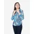 KOROSHI Bluza modra/svetlo modra/siva/off-bela
