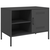 TV ormarići 2 kom crni 68 x 39 x 50,5 cm čelični