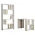 Hanah Home Radni sto i polica za knjige Lima 845HCT3848