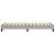 vidaXL Box spring posteljni okvir svetlo siv 90x200 cm blago