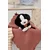 Doudou Crna kuca u kućici 16 cm ( HO3313 )
