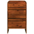 Predalnik iz trdnega akacijevega lesa 45x37x75 cm