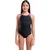 Arena painterly v back junior black 164cm