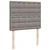 Vidaxl Box spring postelja z vzmetnico taupe 120x200 cm blago