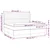 Vidaxl Box spring postelja z vzmetnico taupe 200x200 cm blago
