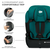 KINDERKRAFT avtosedež Comfort Up i-Size (76-150cm), zelen