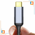CO2 Kabel Co2 Usb-C Hitro Polnjenje Thunderbolt 3 20Gbps 100W Usb Tip C 4K 1M