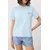 Trendyol Milla Ženska majica TWOSS26TS00144, Svetloplava