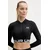 Under Armour Women‘s top HeatGear Rib 1/4 Zip LS Black