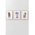 Wallity slika 3Dartsoho103, 3 dijela, 33 x 48 cm