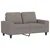 4-dijelni set sofa smeđesivi od tkanine