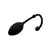 Vibrator Velvet kiss iOrgasm, 5cm, Crni