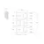 Hanah Home Polica 90x171,9x24,6cm Bež-Antracit