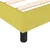 Posteljni okvir z vzmetmi zelen 120x200 cm blago