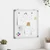 Vidaxl Magnetna tabla 40x40x1,7 cm aluminij