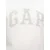 GAP Majica HERITAGE  svetlo siva / bela