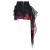 Žensko krilo DEVIL FASHION - Black and Red Gothic Punk - SKT210
