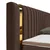 Boxspring Krevet Minola Gold Exkluziv 180/200 cm , boja lešnika