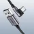 Ugreen USB-A na USB-C 3A 3 m kotni kabel – siv