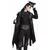 Moški plašč DEVIL FASHION - Black Gothic Punk - CT255