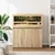 vidaXL Terarij Rjava 100 x 40 x 40 cm OSB