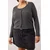 Trendyol Curve Ženska bluza Tbbaw26Af00085, Antracit