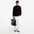 Pulover Filling Pieces Knit Quarter Zip Black S