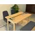 Hanah Home Set Trpezarijski sto, 2 trpezarijske stolice i klupa Vina Mini 01 1053, Crni