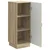 Kreveta Hrast sonoma 33 x 34,5 x 87 cm Konstruirano drvo