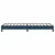 Vidaxl Box spring postelja brez vzmetnico temno modra 80x220 cm žamet