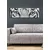 Wallity Slika na platnu sa LED osvetljenjem 30x90cm