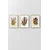 Wallity slika 3Dartsoho92, 3 dijela, 33 x 48 cm