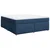 vidaXL vidaXL Box spring postelja z vzmetnico modra 180x200 cm blago, (21310288)