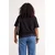 Trendyol Curve Ženska majica TBBSS26BF00072, Crna