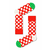 Nogavice Happy Socks Big Dot Snowman 2-pack