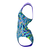 Speedo digital allover turquoise / purple 140cm