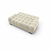 Bež žameten raztegljiv trosed Windsor & Co Sofas Cirrus